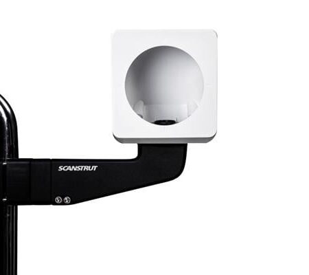 SPR-1I-AM BEYAZ POD. 1XSTD INST.İÇİN, RAYA MONTAJ. DİRSEKLİ