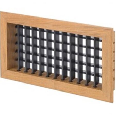 Hava çıkış ızgarası. Maun DÖRT YÖNLÜ 152X102MM