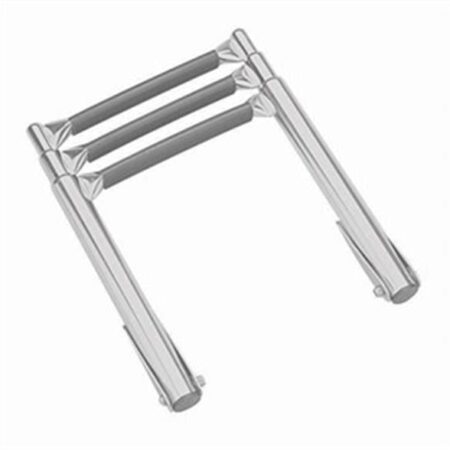Paslanmaz Çelik 4 Basamak Merdiven 1156 mm