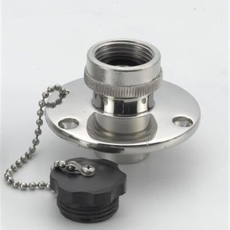 SU GİRİŞİ, AISI 316 PASLANMAZ ÇELİK 1/2" - Ø70mm